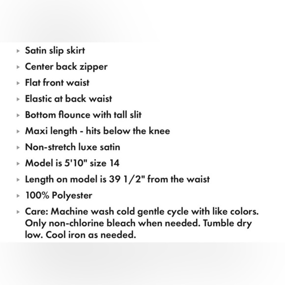 ELOQUII Satin Crop Top & Skirt Set - Picture 8 of 9